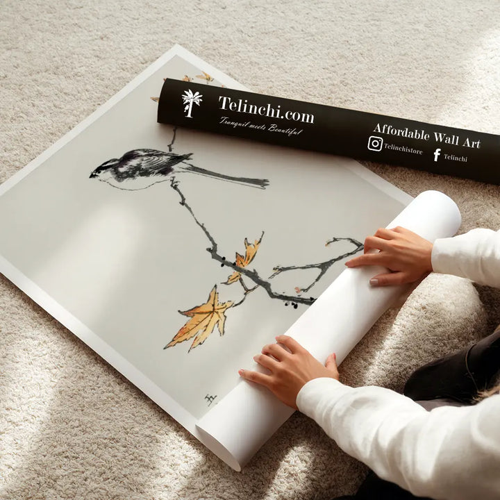 Autumn Chirp by Ohara Koson