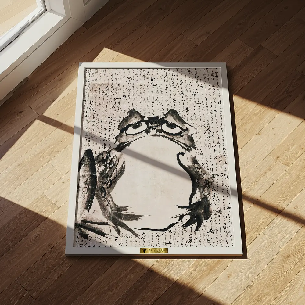 Frog Scroll by Sengai Gibon