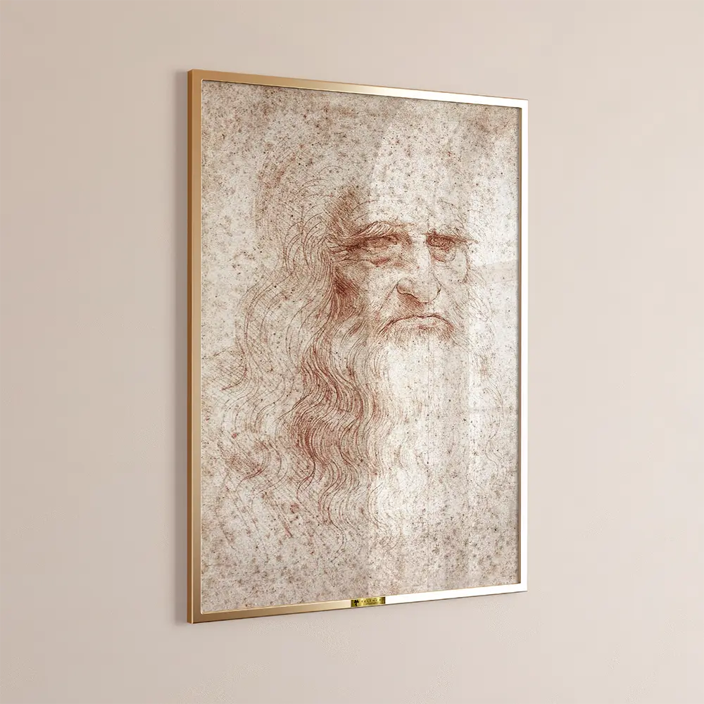 Self-portrait by Leonardo da Vinci