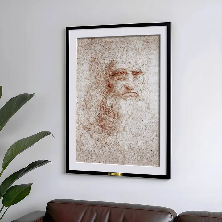 Self-portrait by Leonardo da Vinci