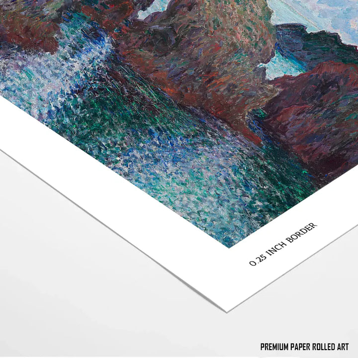 Rocks at Port-Goulphar by Claude Monet