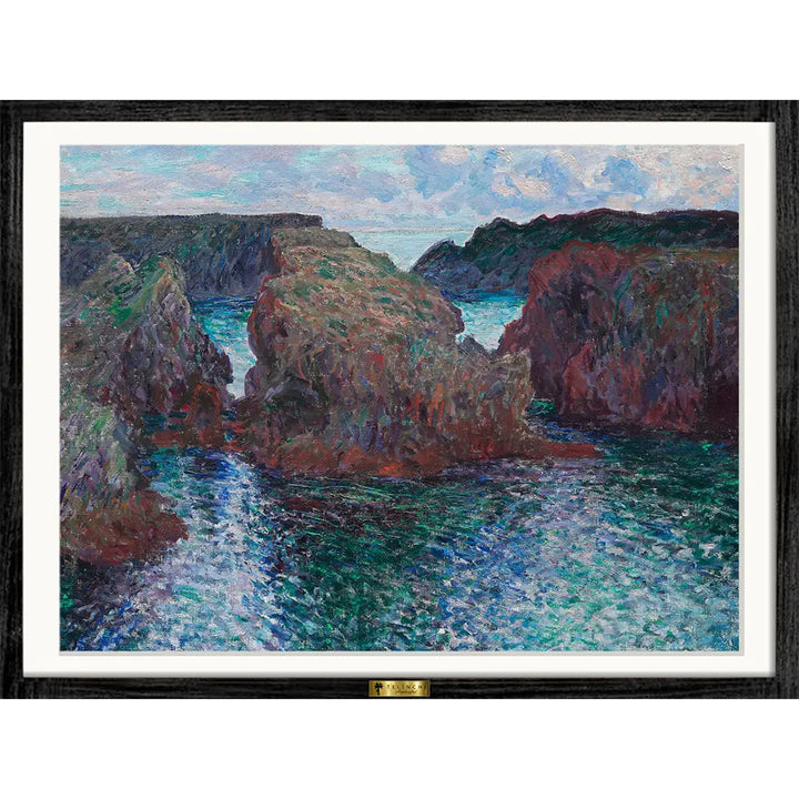Rocks at Port-Goulphar by Claude Monet