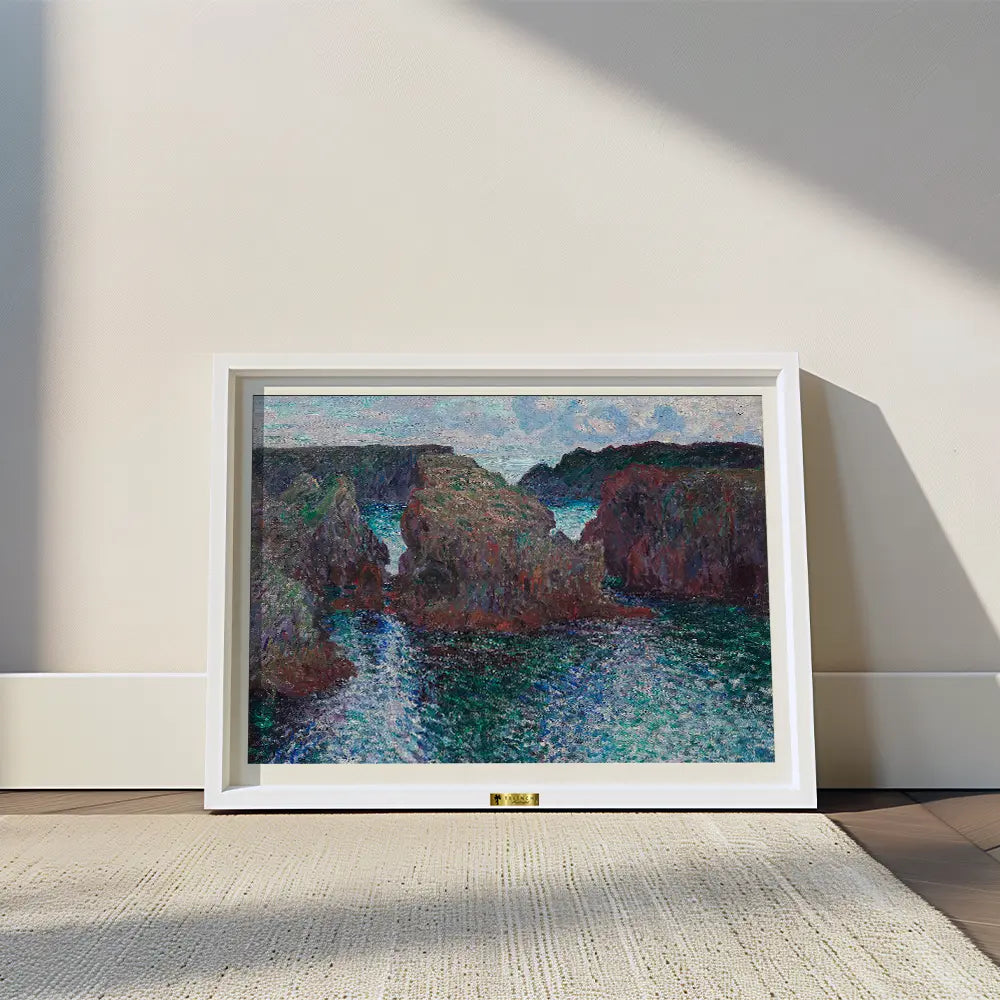 Rocks at Port-Goulphar by Claude Monet