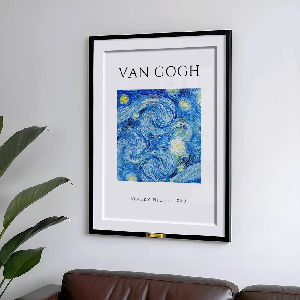 Starry Night (1889) by Vincent van Gogh