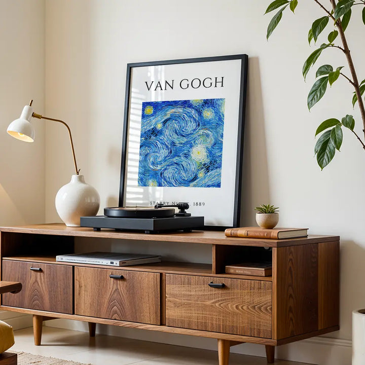 Starry Night (1889) by Vincent van Gogh