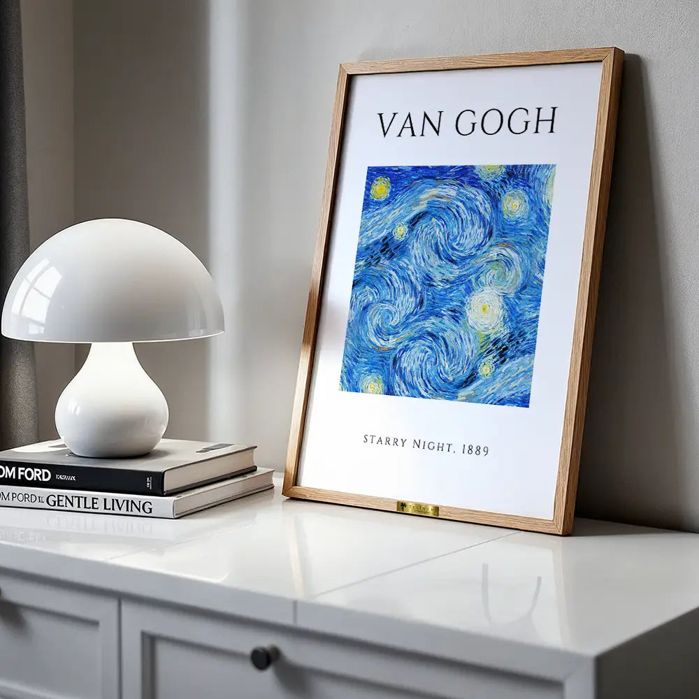 Starry Night (1889) by Vincent van Gogh