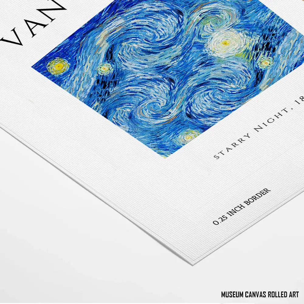 Starry Night (1889) by Vincent van Gogh