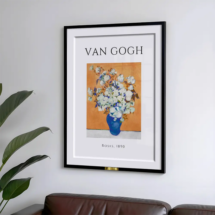 Roses (1890) by Vincent van Gogh