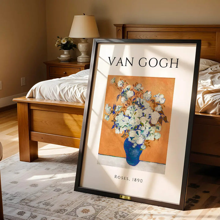 Roses (1890) by Vincent van Gogh