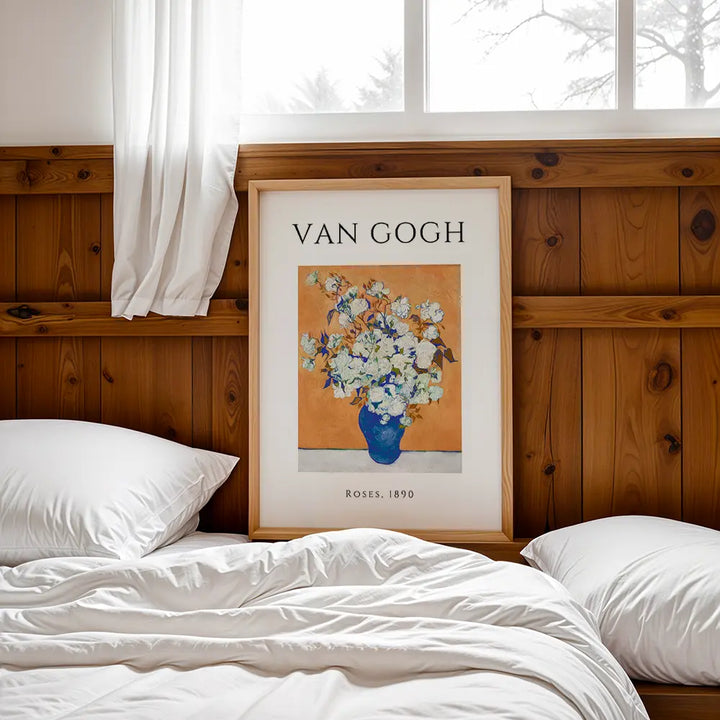 Roses (1890) by Vincent van Gogh