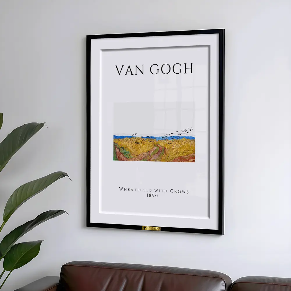 Wheatfield with Crows (1890) by Vincent van Gogh