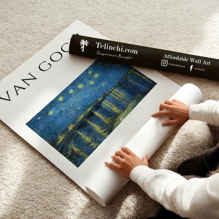 Starry Night Over the Rhône (1888) by Vincent van Gogh