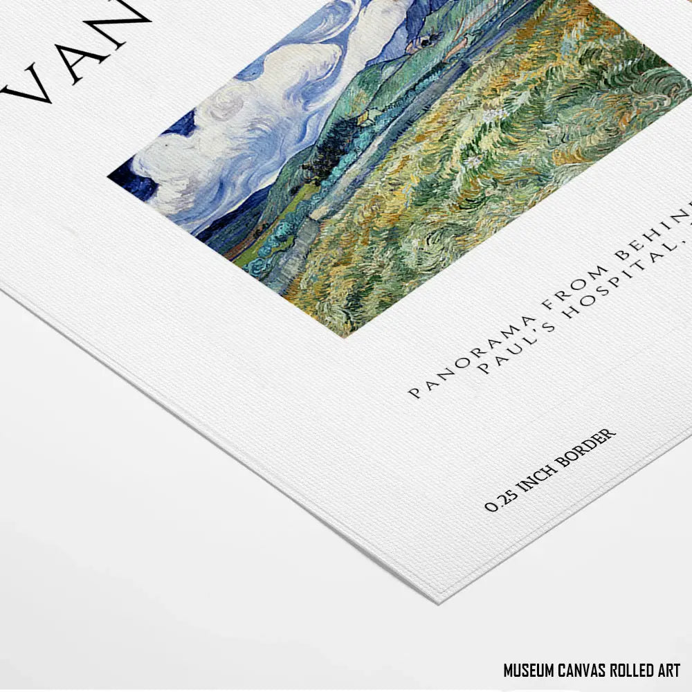 Saint Pauls View By Vincent van Gogh