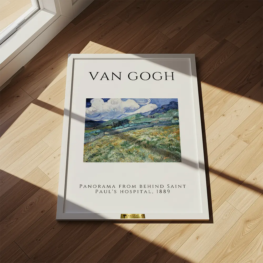 Saint Pauls View By Vincent van Gogh