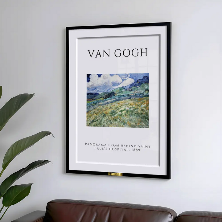 Saint Pauls View By Vincent van Gogh