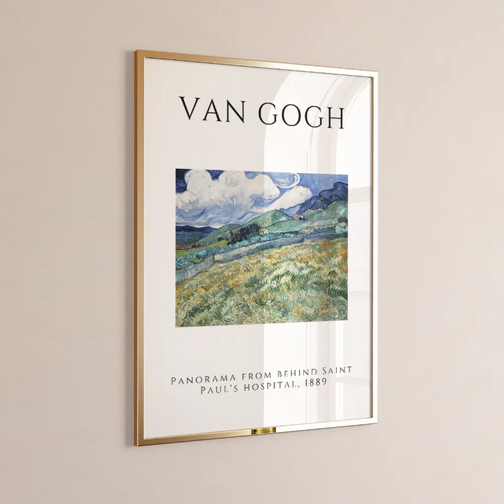 Saint Pauls View By Vincent van Gogh