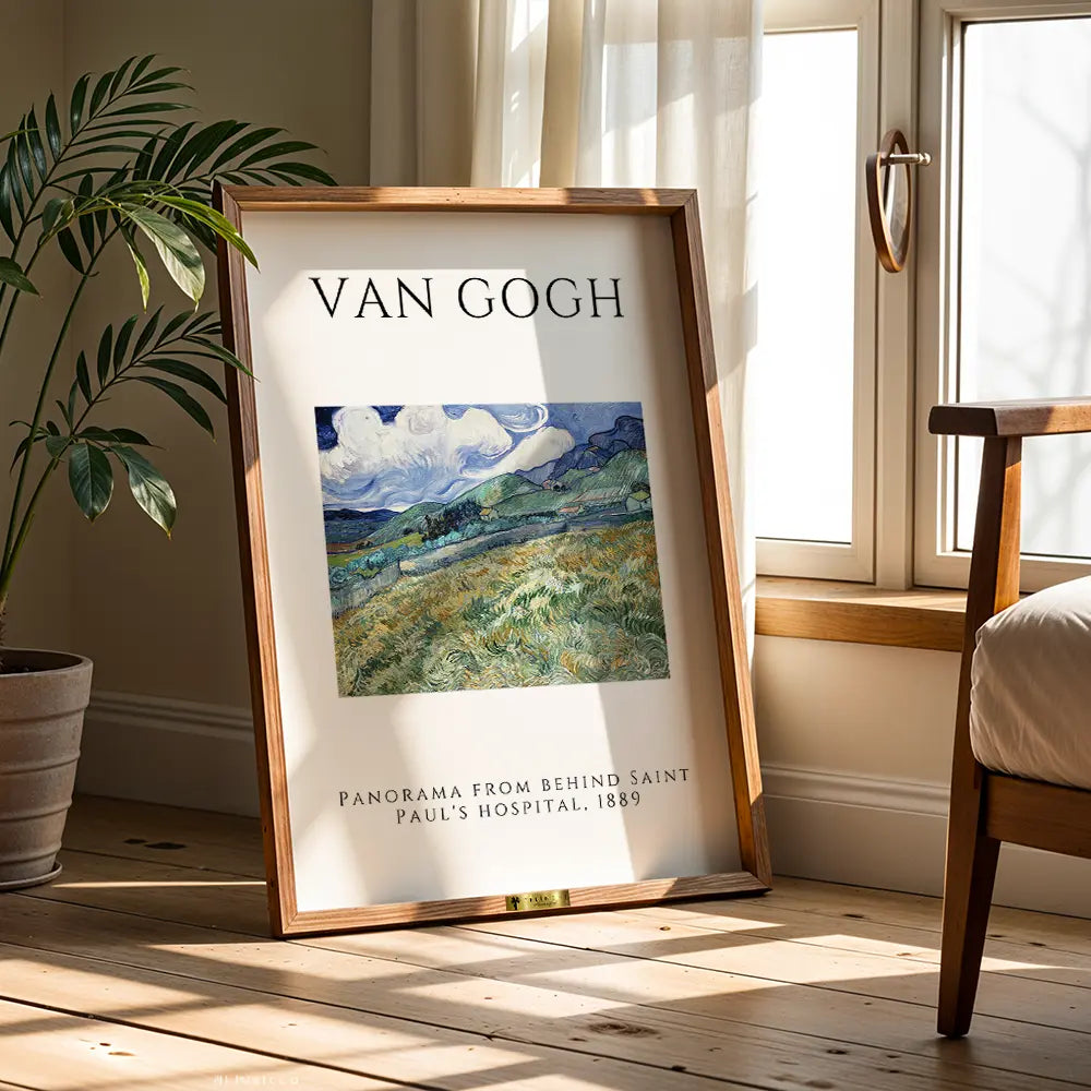 Saint Pauls View By Vincent van Gogh