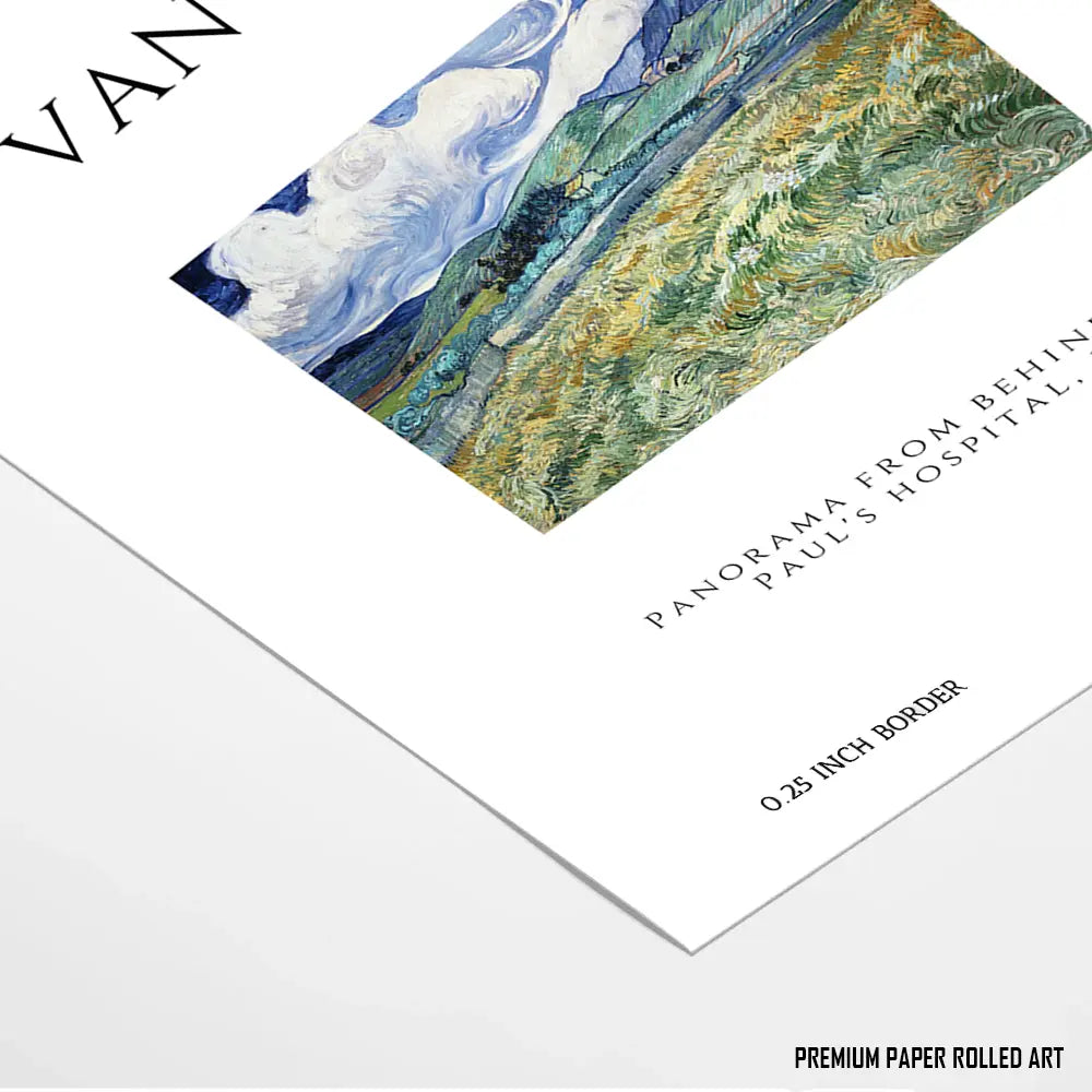 Saint Pauls View By Vincent van Gogh