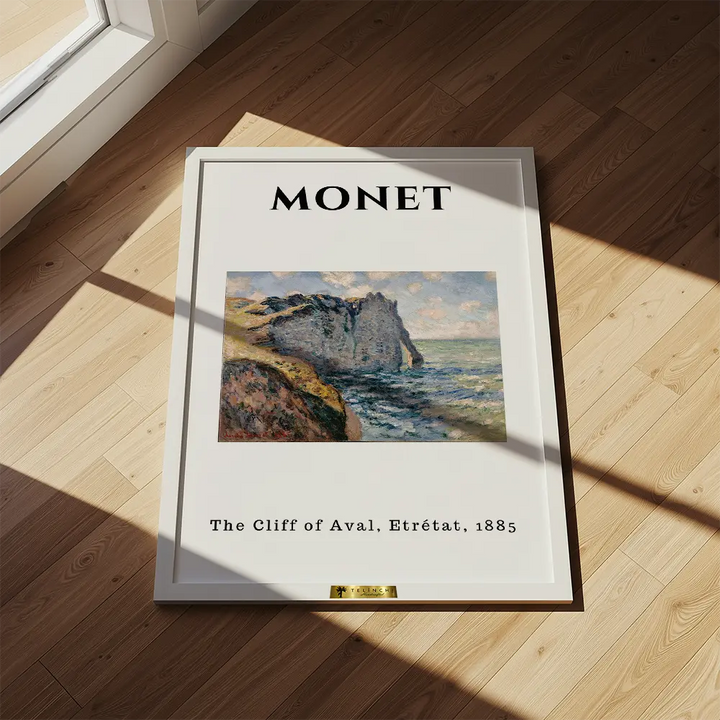 The Cliff of Aval, Claude Monet Popular Painting