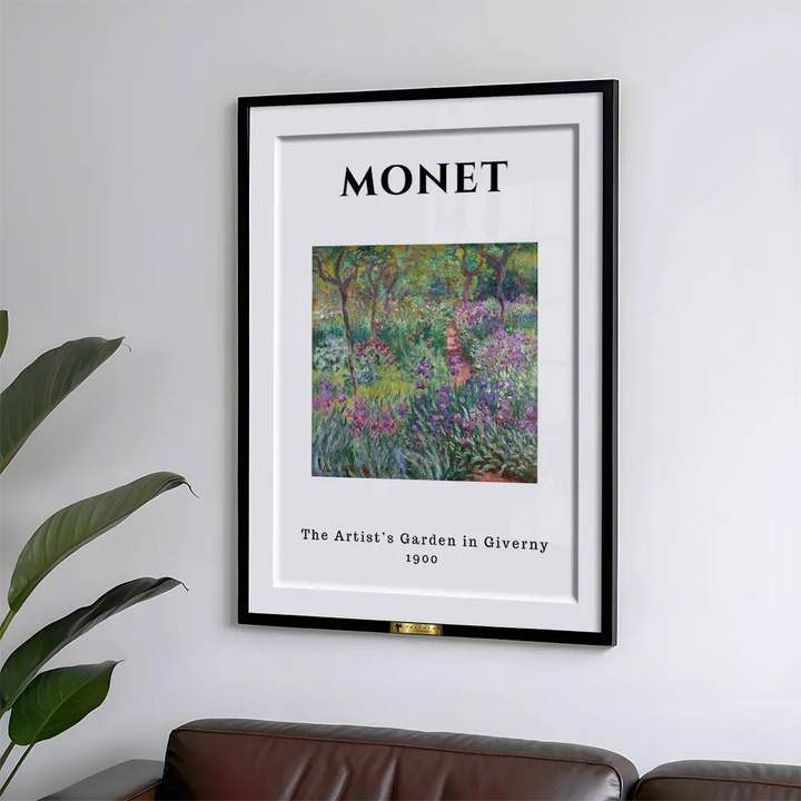 Artists Garden in Giverny, Claude Monet Popular Painting