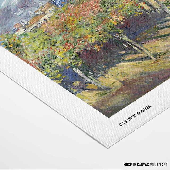 The Lindens of Poissy by, Claude Monet Popular Painting