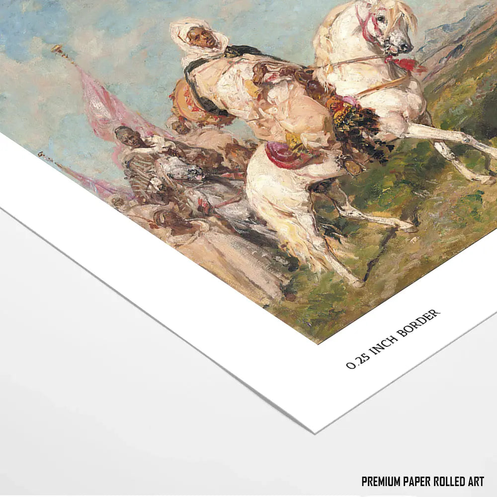 The Rider in the Desert by Henri Rousseau