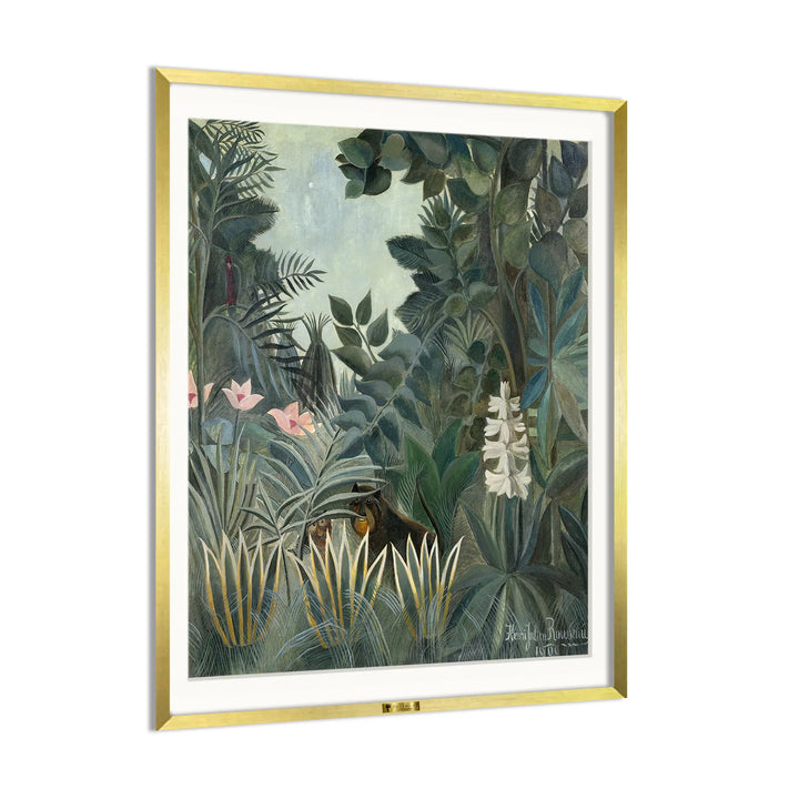 Exotic Landscape by Henri Rousseau