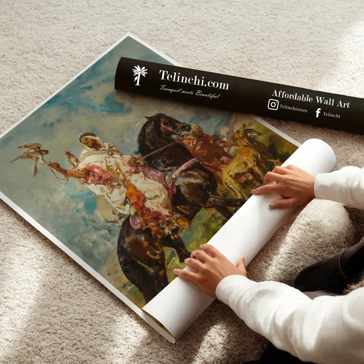 The Falconer by Henri Rousseau