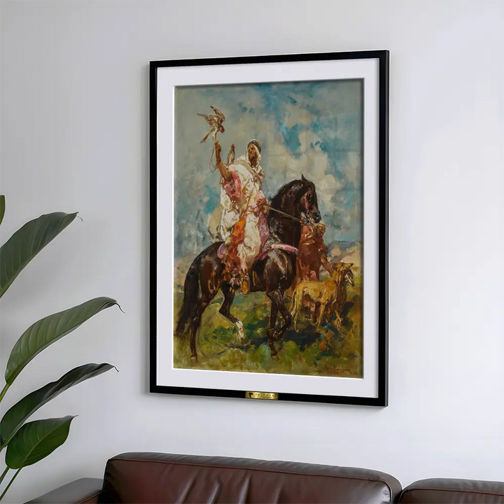 The Falconer by Henri Rousseau