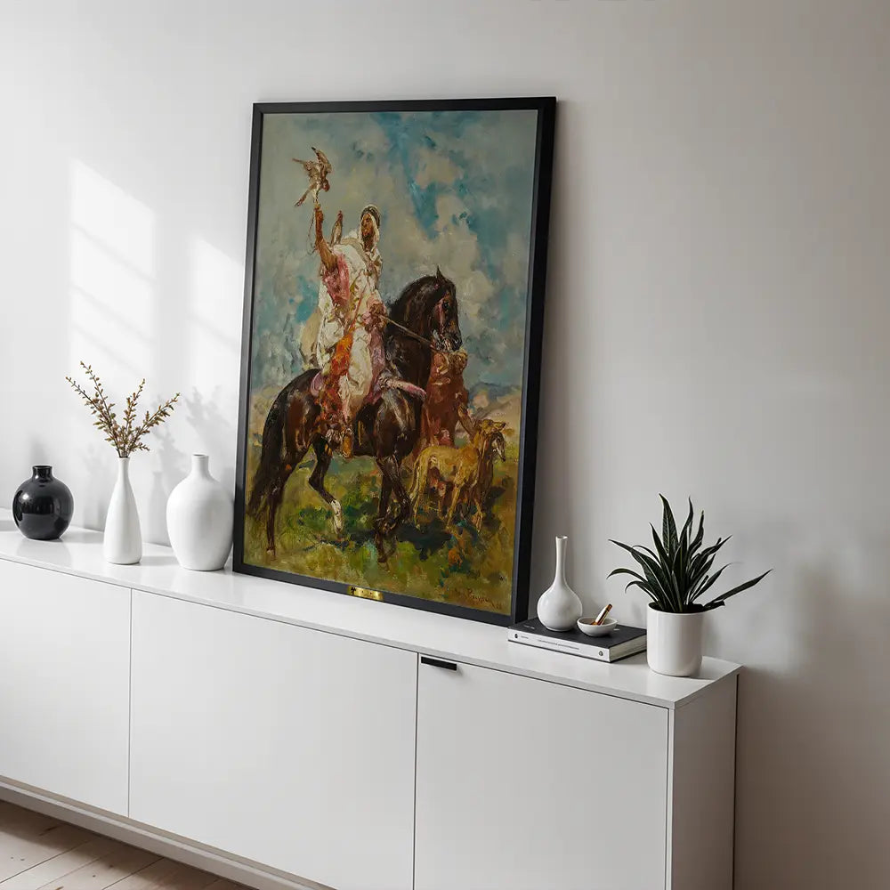 The Falconer by Henri Rousseau