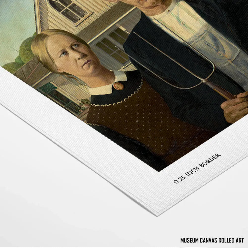 American Gothic by Grant Wood