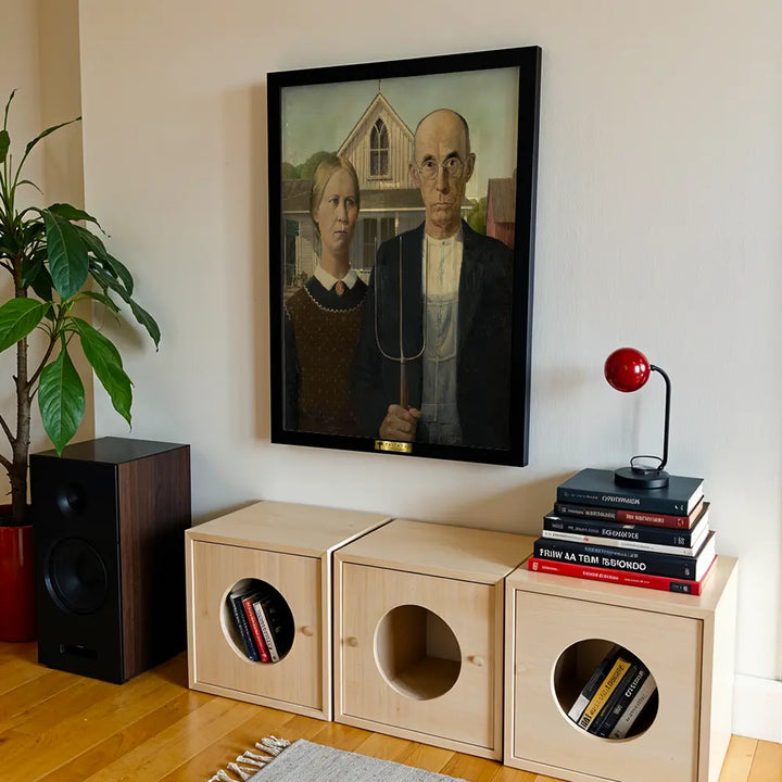 American Gothic by Grant Wood