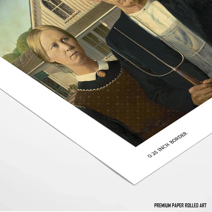 American Gothic by Grant Wood