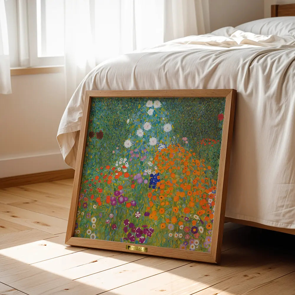 Flower Garden by Gustav Klimt