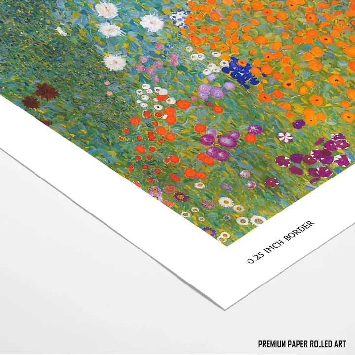 Flower Garden by Gustav Klimt