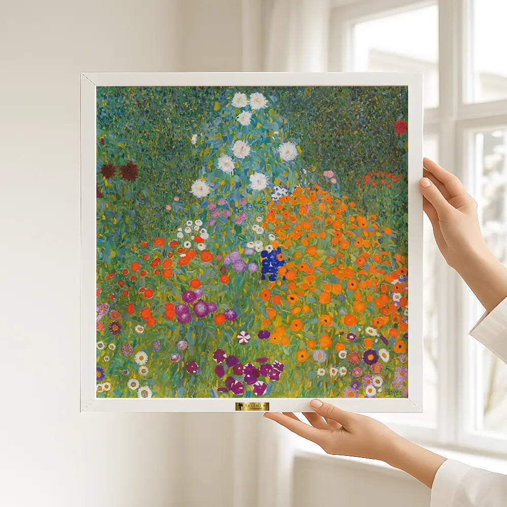 Flower Garden by Gustav Klimt
