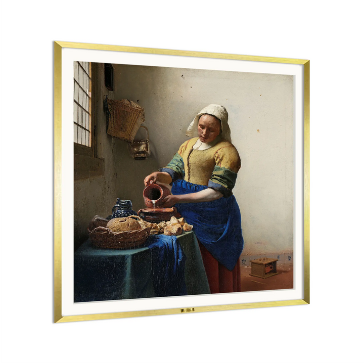 The Milkmaid by Johannes Vermeer