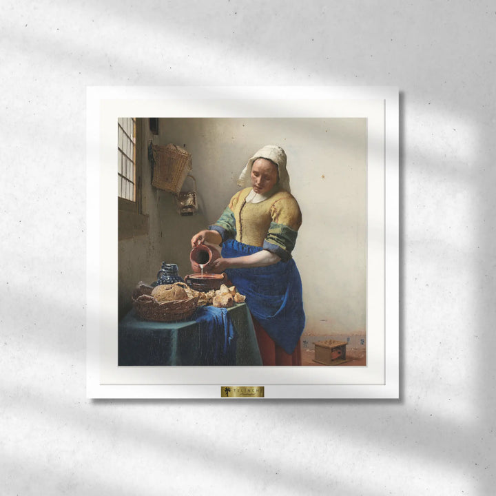 The Milkmaid by Johannes Vermeer