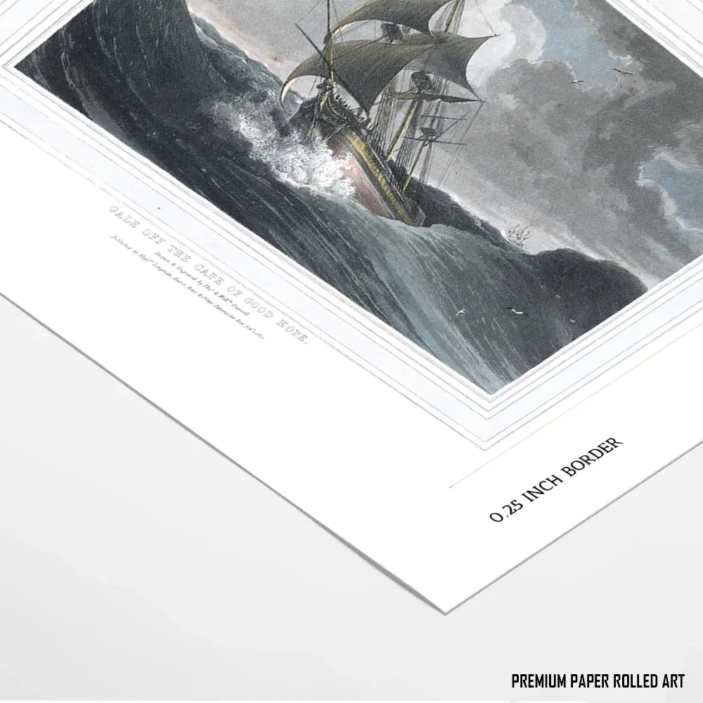 Gale off the Cape of Good Hope by Thomas Daniell
