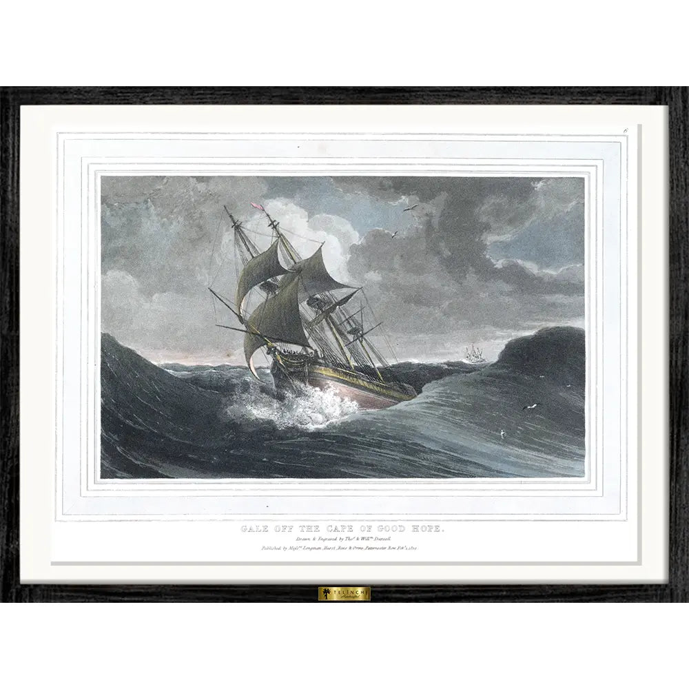 Gale off the Cape of Good Hope by Thomas Daniell