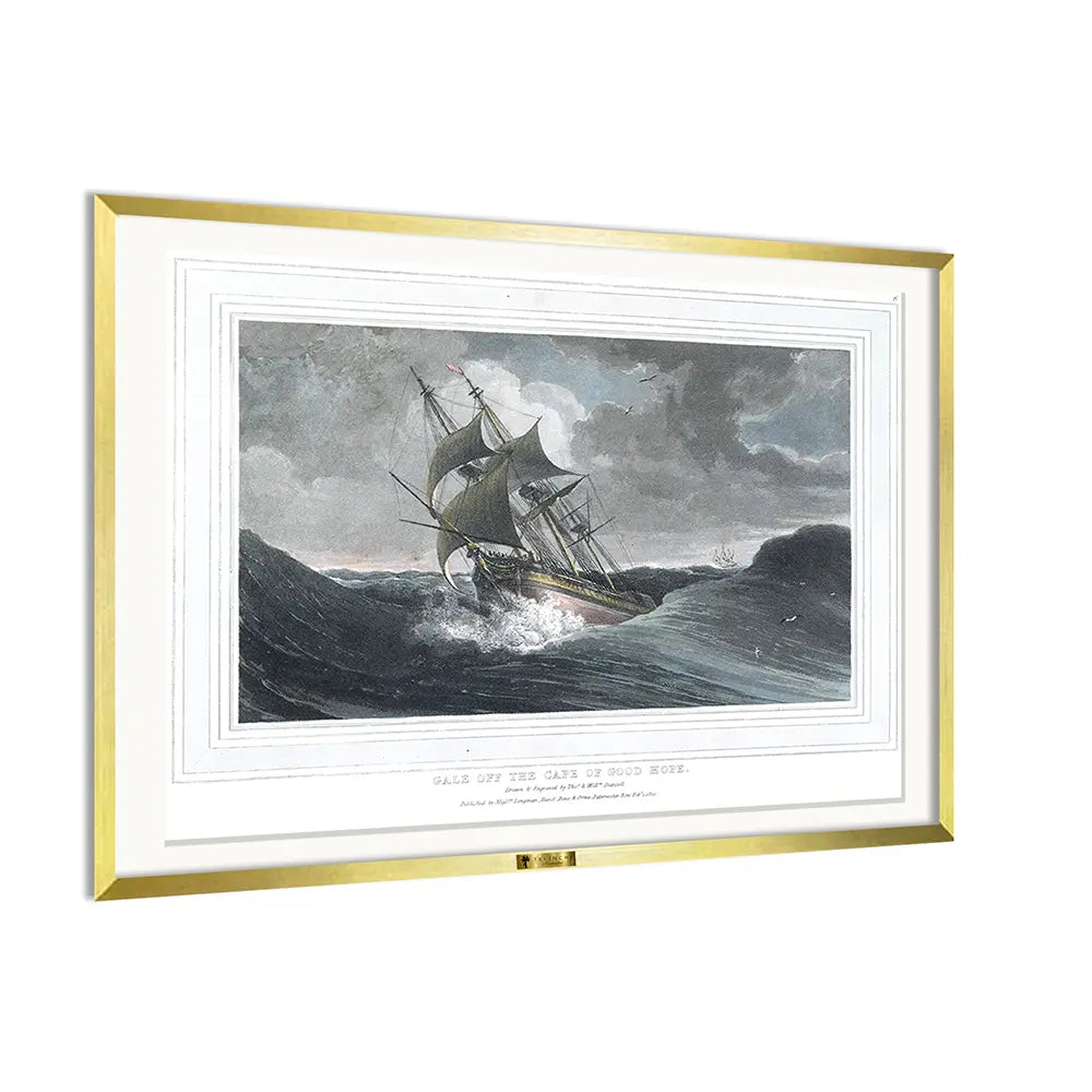 Gale off the Cape of Good Hope by Thomas Daniell