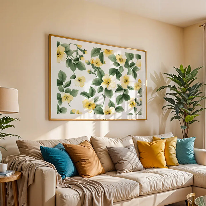 Sunny Floral Symphony