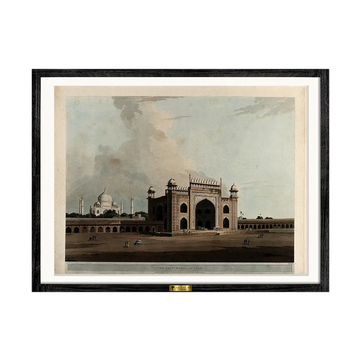 The Taj Mahal, Agra by Thomas Daniell