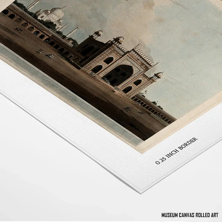 The Taj Mahal, Agra by Thomas Daniell