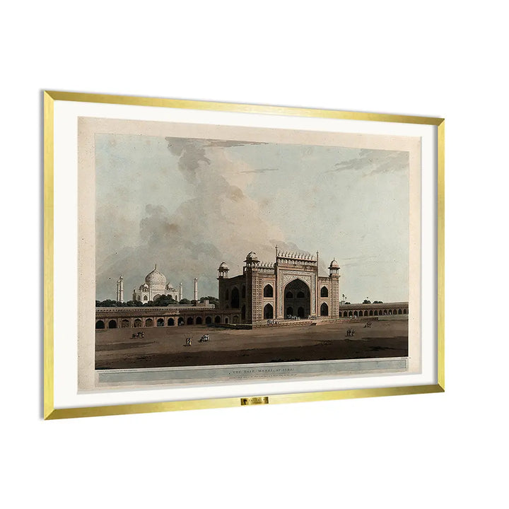 The Taj Mahal, Agra by Thomas Daniell