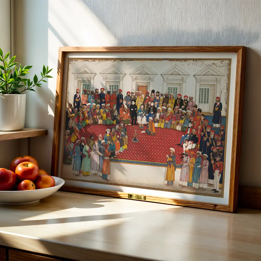 Durbar Scene with the Nawab of Oudh