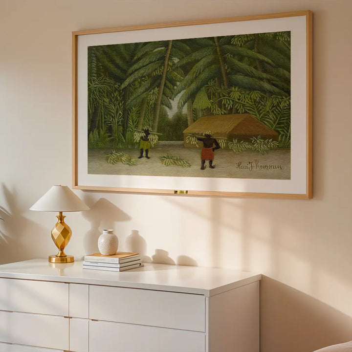 Banana Harvest by Henri Rousseau