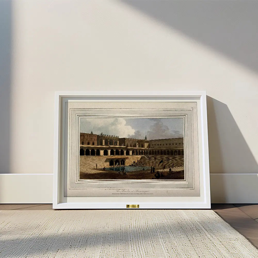 The Baolee at Ramnagur by William Daniell