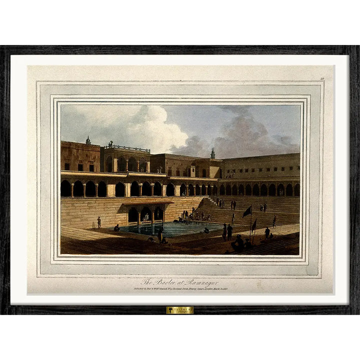 The Baolee at Ramnagur by William Daniell