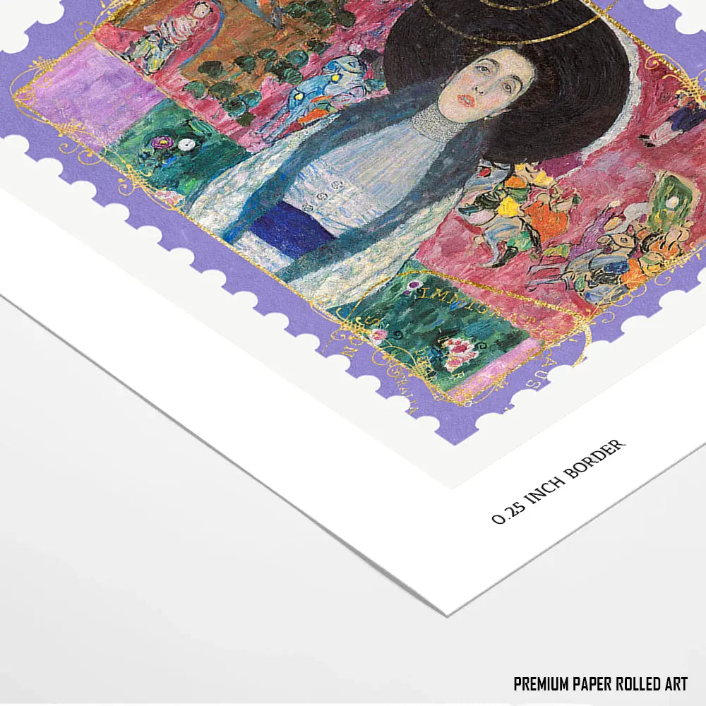 Adele Bloch-Bauer II by Gustav Klimt.